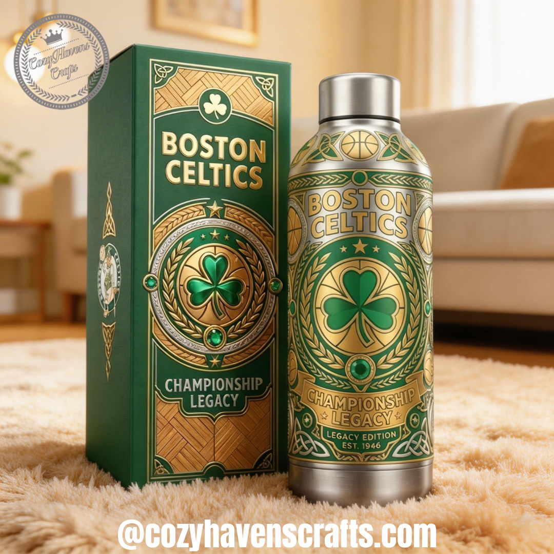 Boston Celtics Championship 20oz Water Bottle