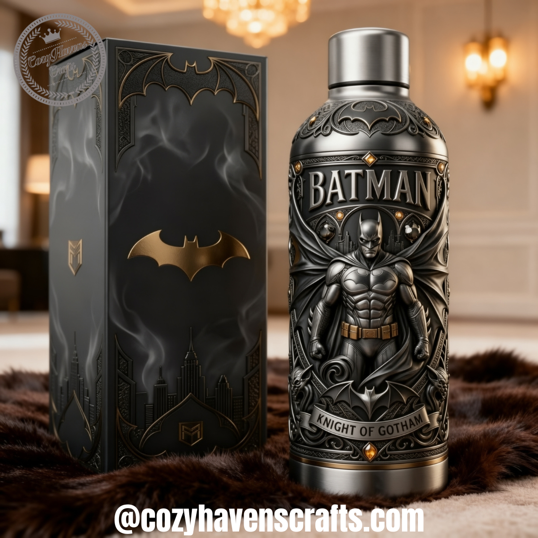 Batman Knight of Gotham 20oz Water Bottle