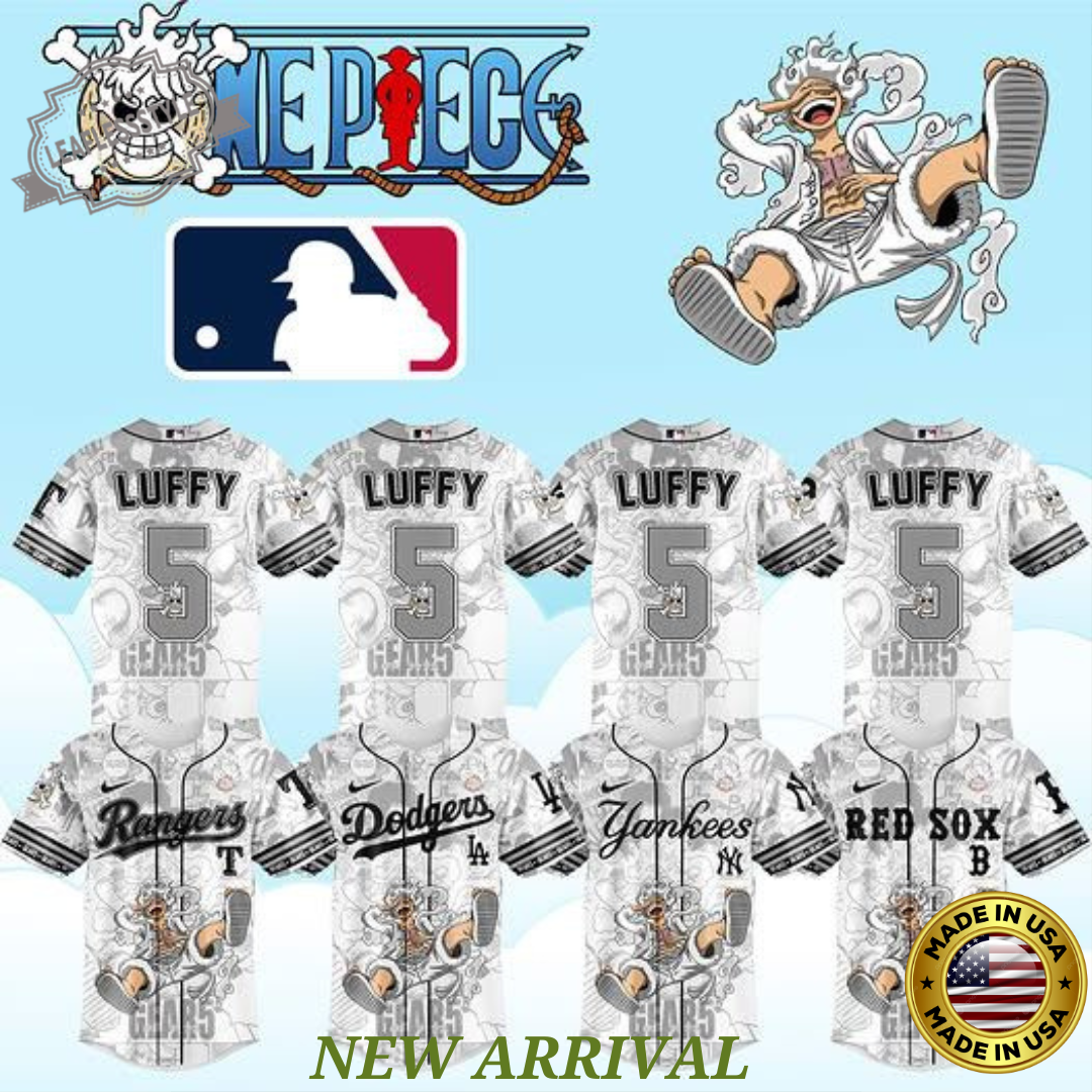 MLB x ONE PIECE Cusstom Jersey