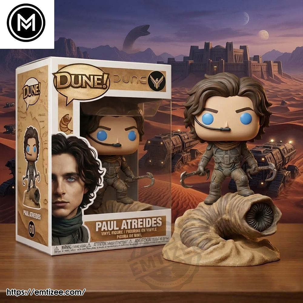 Paul Atreides Sandworm Rider Funko Pop