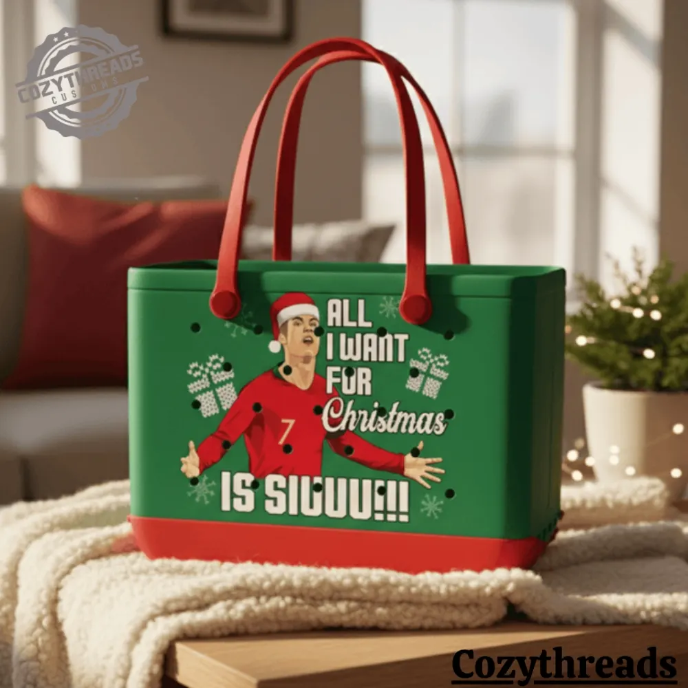 Cristiano Ronaldo Christmas Bogg Bag