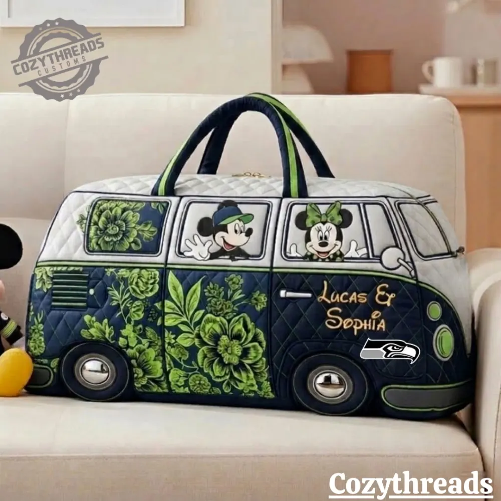 Mickey And Minnie Quilted Volkswagen Quilted Travel Bag 2 Mickey And Minnie Quilted Volkswagen Quilted Travel Bag