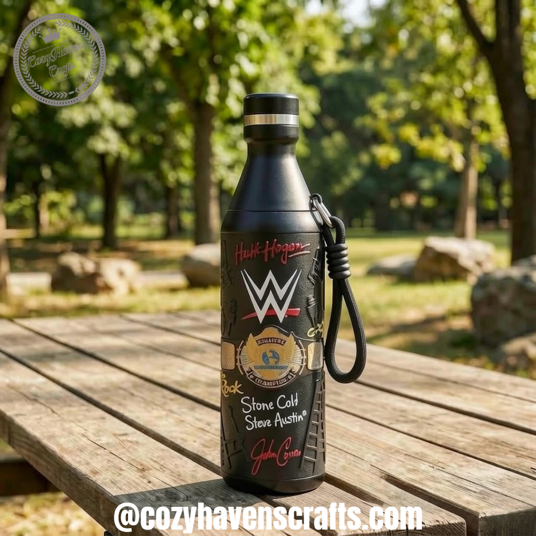 WWE Legends Champion Water Bottle