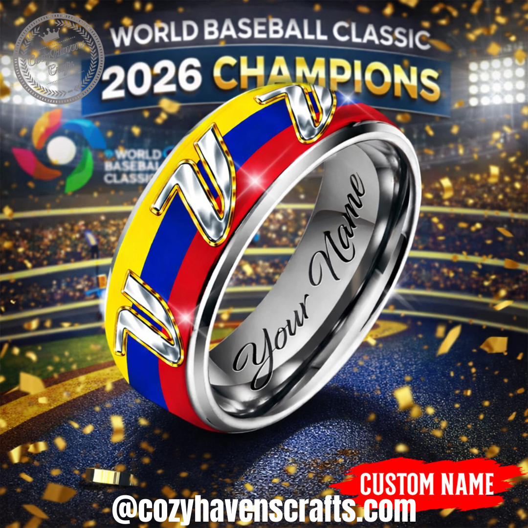 World Baseball Classic 2026 Champions Custom Ring