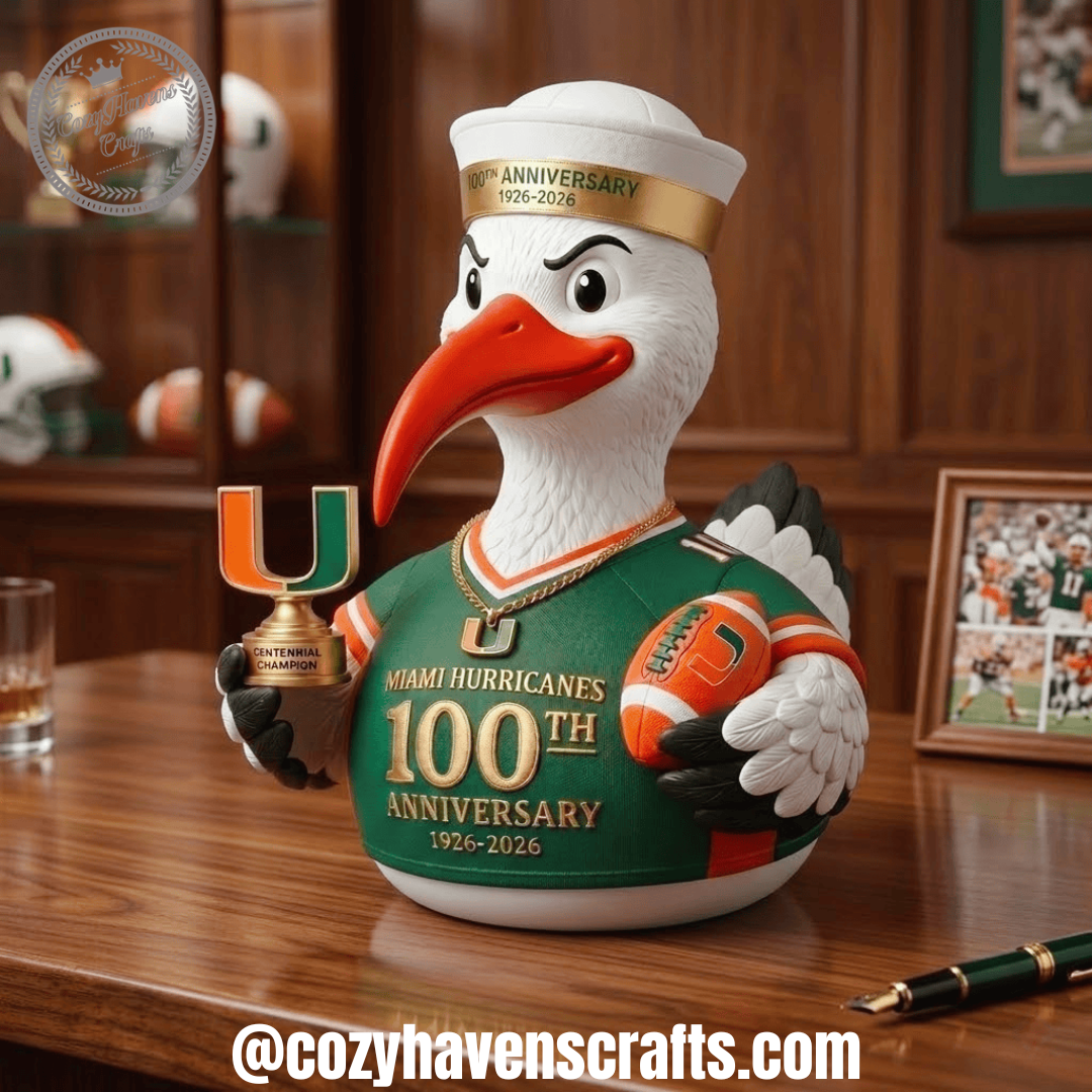 Miami Hurricanes 100th Anniversary Commemorative Figure