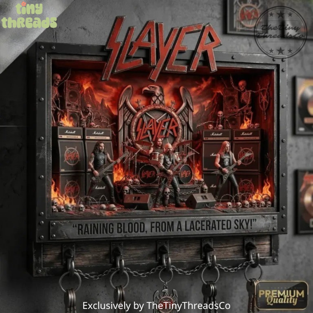 Slayer Raining Blood Wall Key Holder