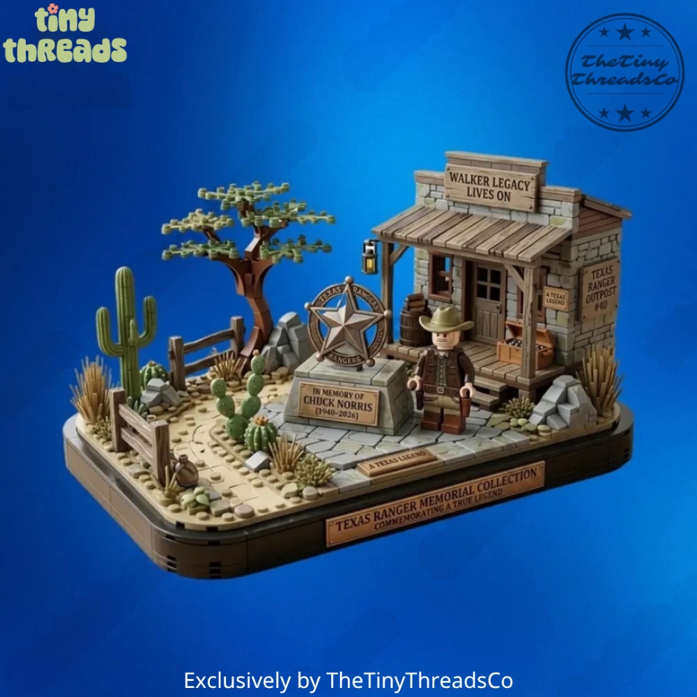 Chuck Norris Walker Texas Ranger Building Block Set