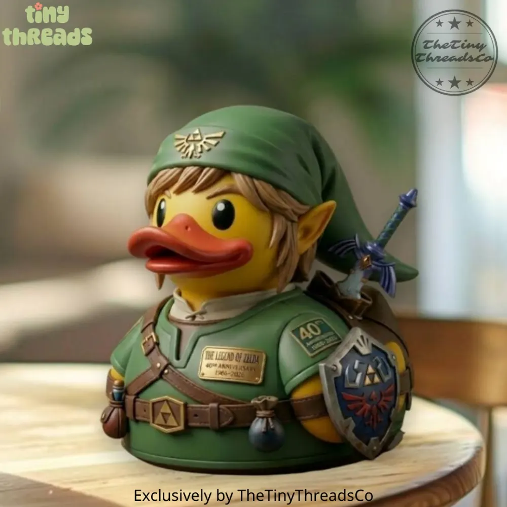 The Legend Of Zelda 40Th Anniversary 1986 2026 Collectible Duck