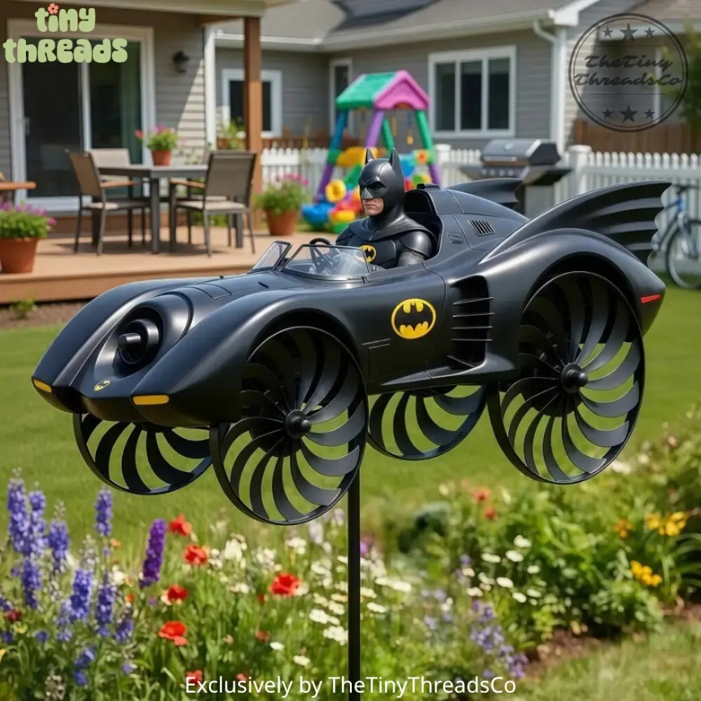 The Dark Knight Batman Wind Spinner For Garden