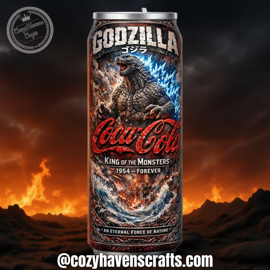 Godzilla King of the Monsters CocaCola Can