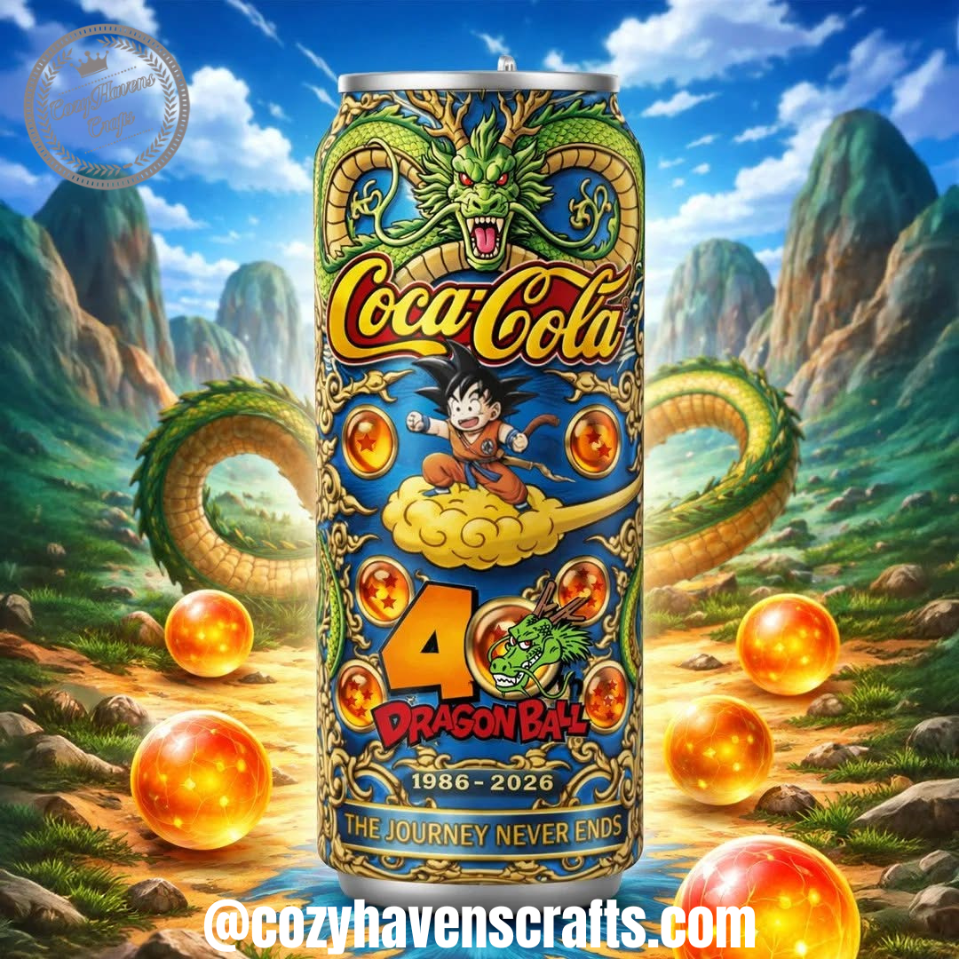 Dragon Ball 40th Anniversary Coca Cola Can