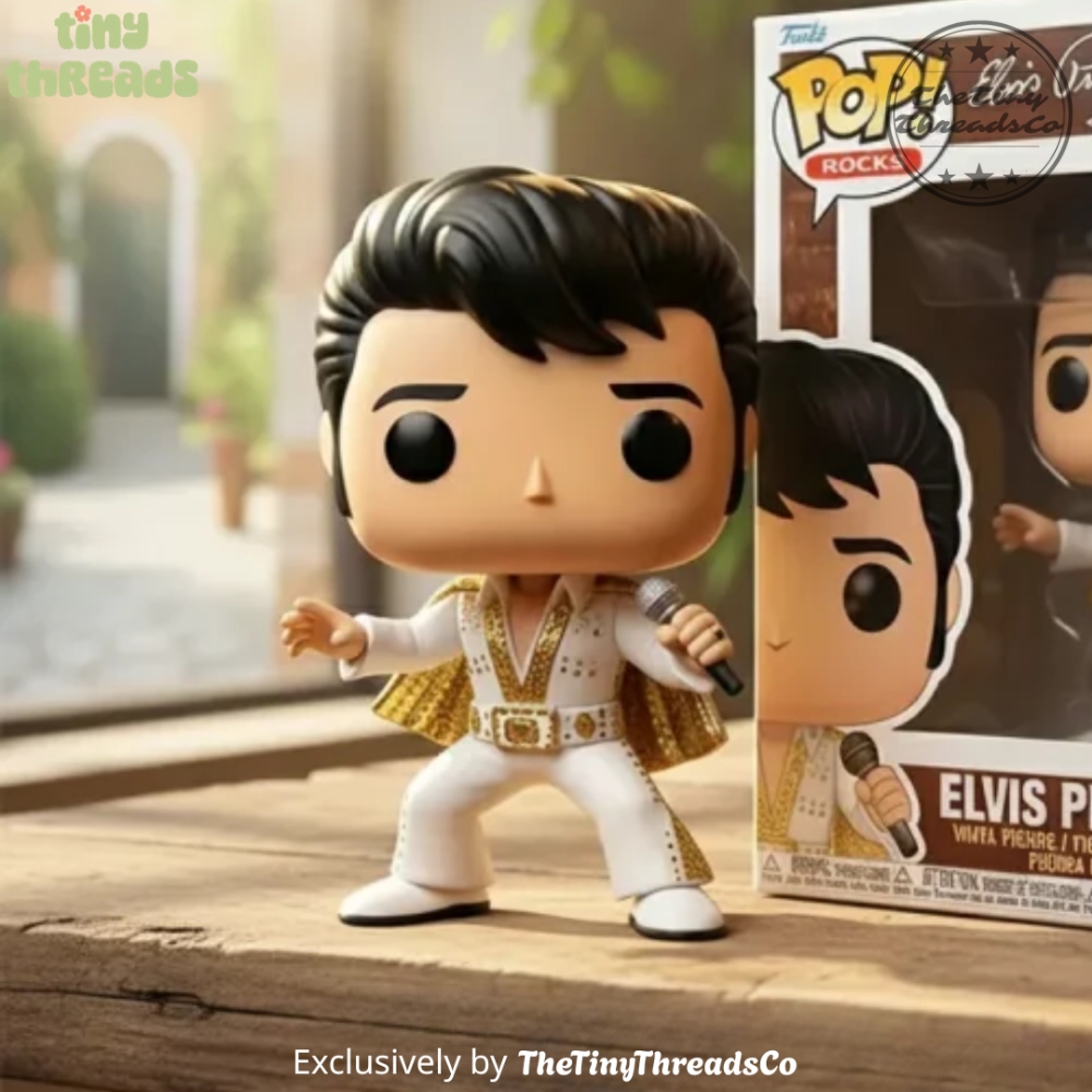 Elvis Presley Funko Pop Rocks Pop Figure Doll