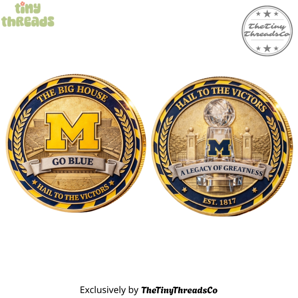 Michigan Wolverines Coin