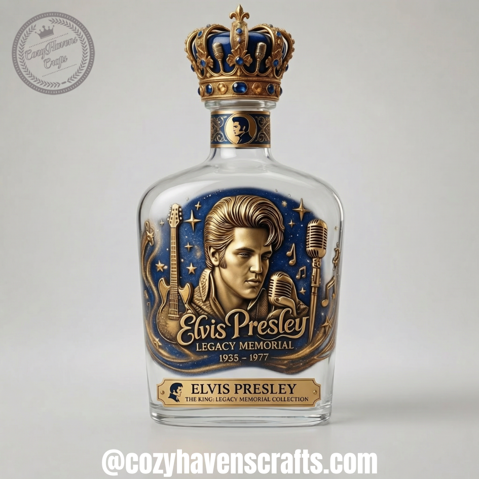 Elvis Presley Legacy Memorial Whiskey Decanter
