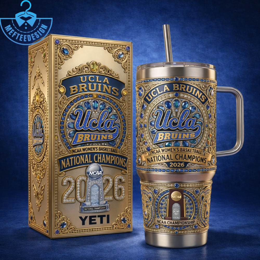 2026 Ucla Bruins Womens Basketball National Champions  Official Ncaa Travel Mug Tumbler