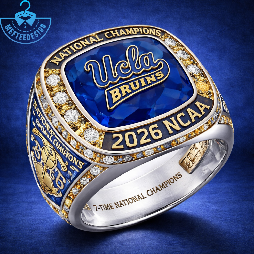 Ucla Bruins Ncaa National Champions Official Commemorative Fan Jewelry Collectible Ring 2026