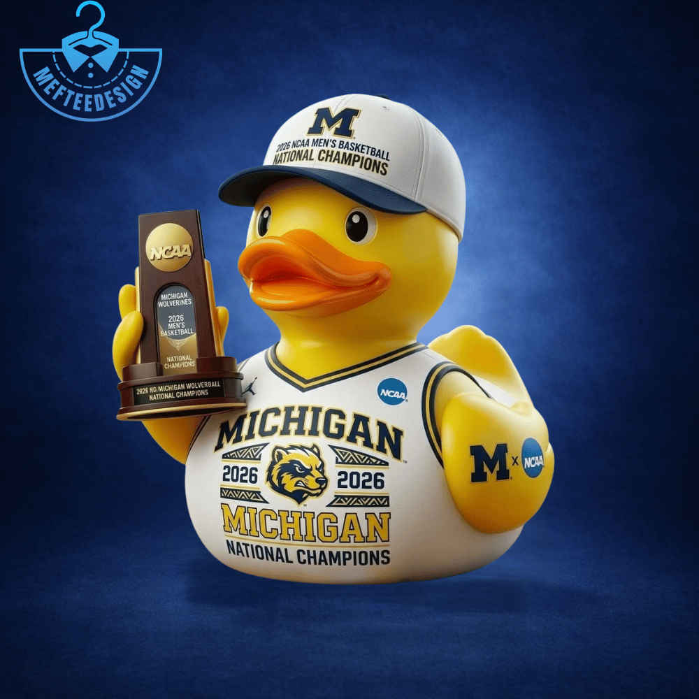 Michigan Wolverine Ncaa National Champions Commemorative Duck 2026