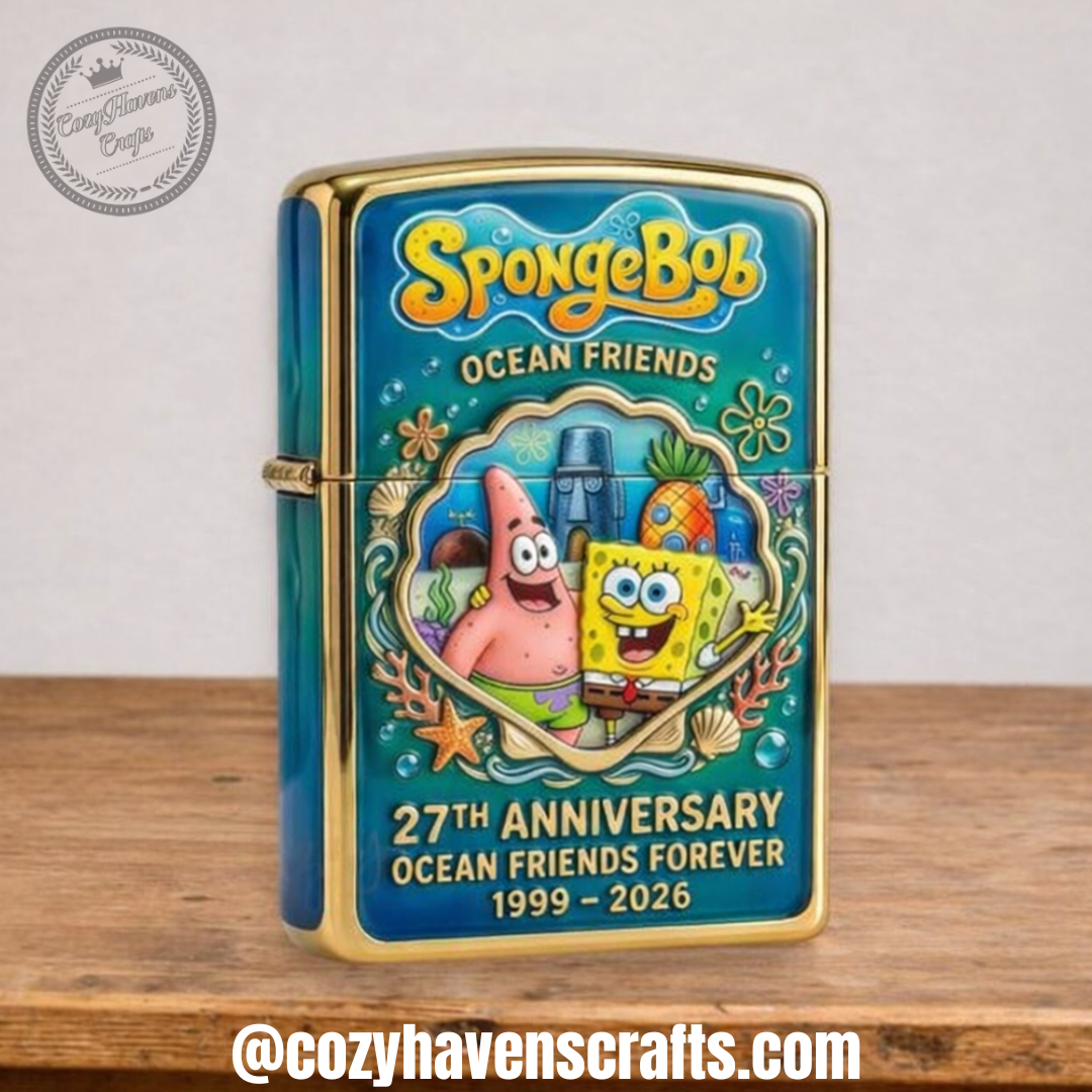 Spongebob 27Th Anniversary Zippo Lighter
