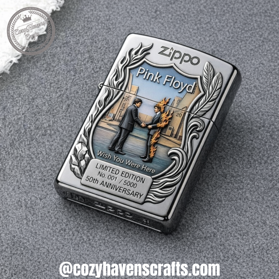 Pink Floyd 50Th Anniversary Zippo Lighter