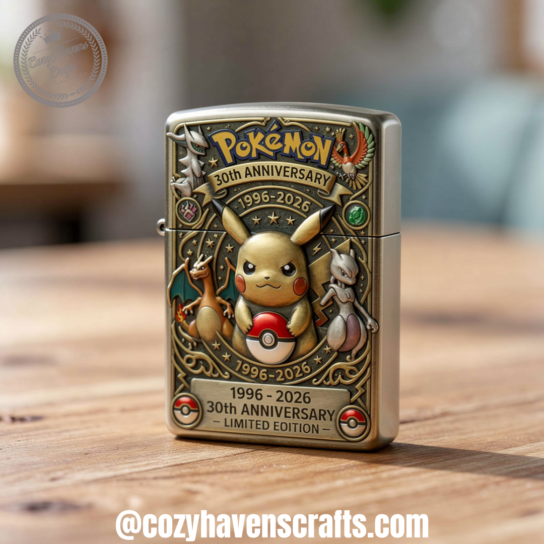 Pokémon 30th Anniversary Zippo Lighter