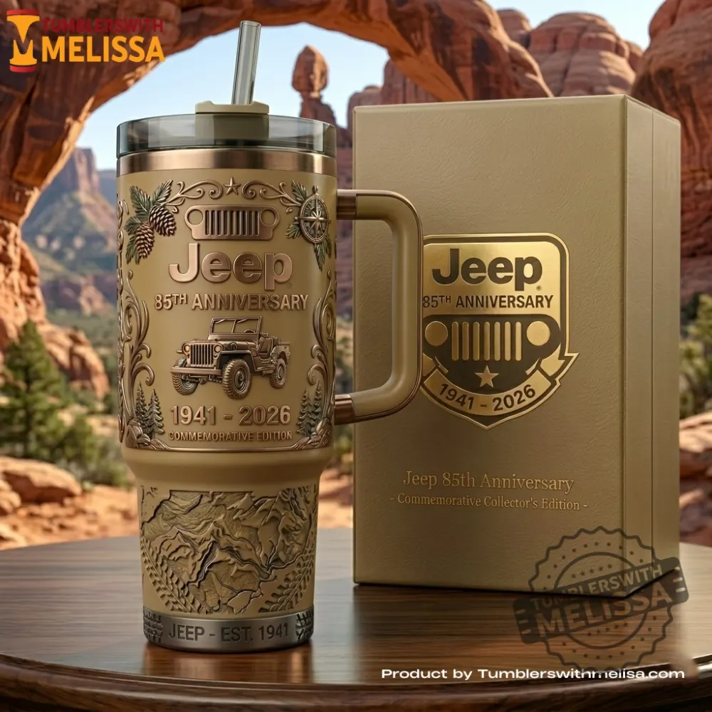 Jeep 85Th Anniversary Yeti Tumbler 1 Jeep 85th Anniversary YETI Tumbler