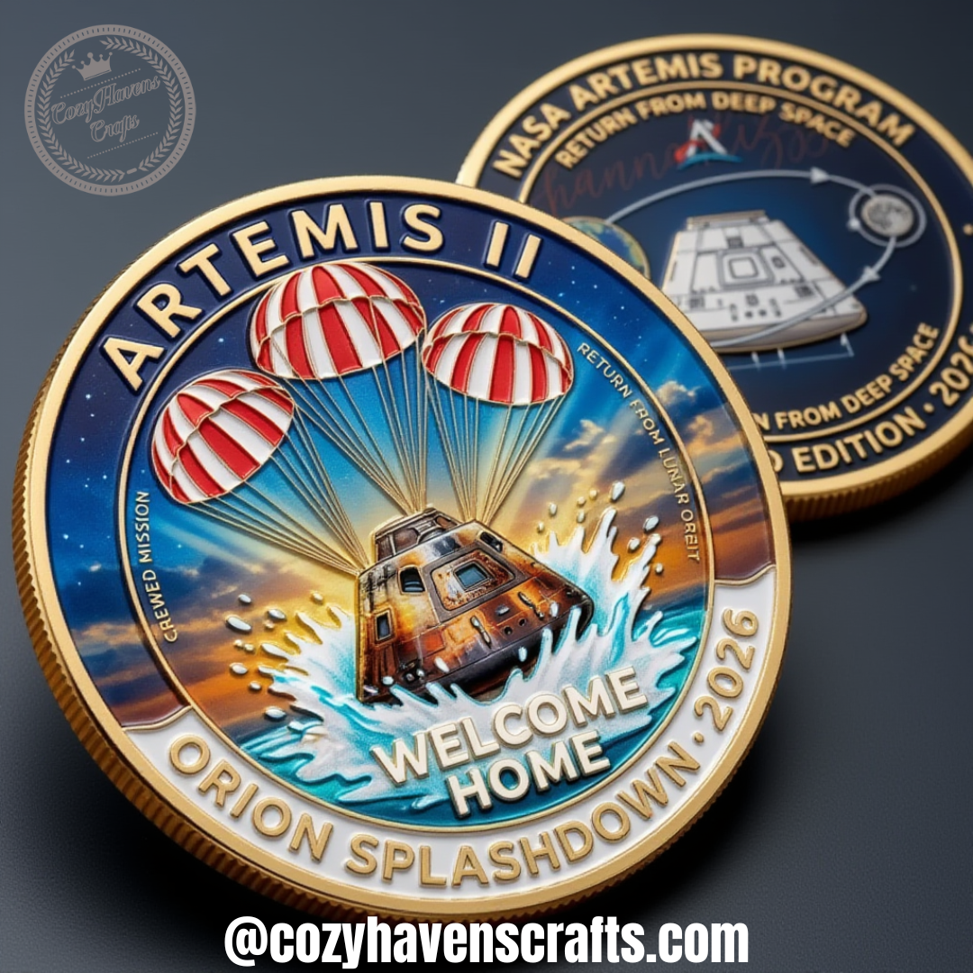 Nasa Artemis Ii Orion Splashdown 2026 Commemorative Coin