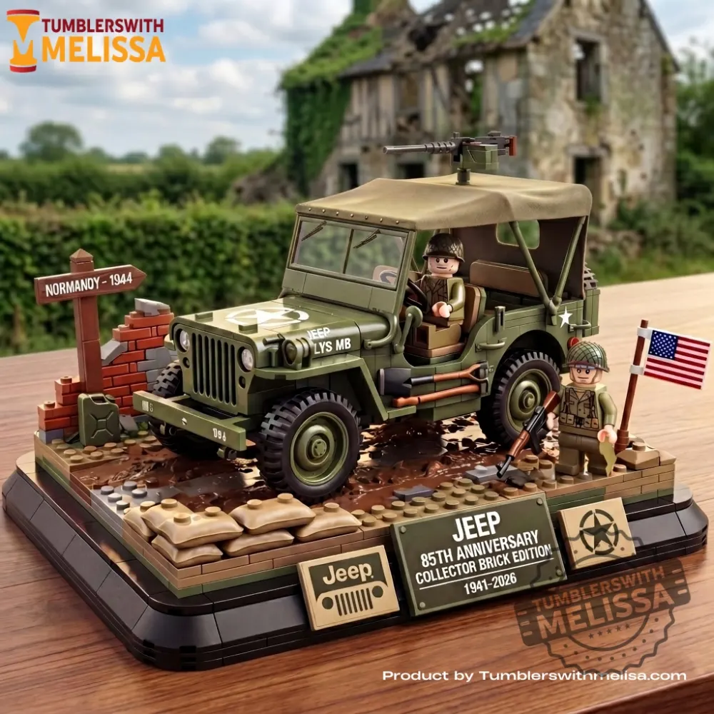 Jeep Usa 85Th Anniversary Collector Building Block Set Edition