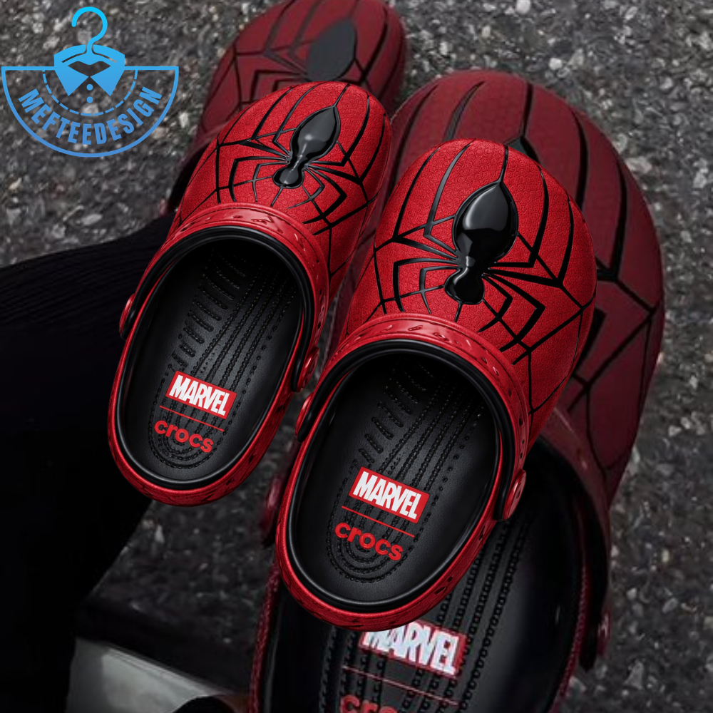 Marvel Spider Man Neo Classic Clog Limited Edition Red Black Crocs 2026