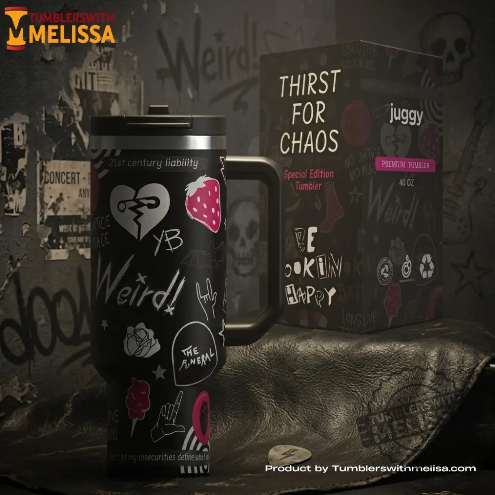 Thirst For Chaos 40Oz Tumbler 1 Thirst For Chaos 40oz Tumbler