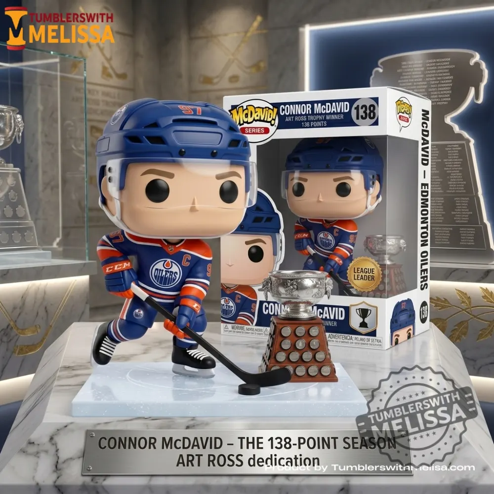 Connor Mcdavid 138 Point Season Art Ross Funko Pop Figures Doll