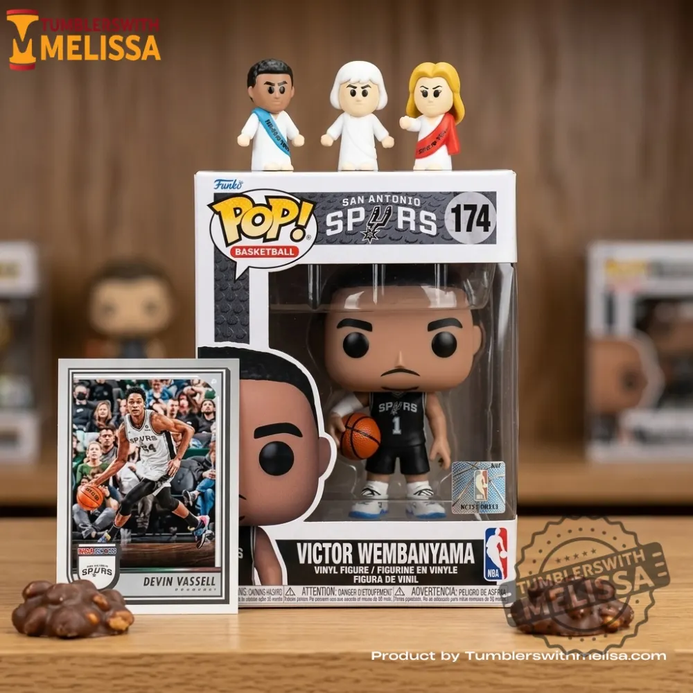 Nba San Antonio Spurs Victor Wembanyama Funko Pop Figures Doll
