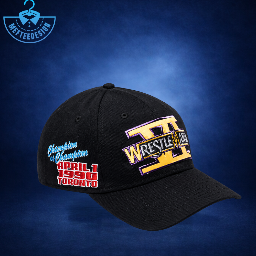 Wwf Wrestlemania Vi 1990 Toronto Champion Vs Champion Vintage Snapback Hat 2026