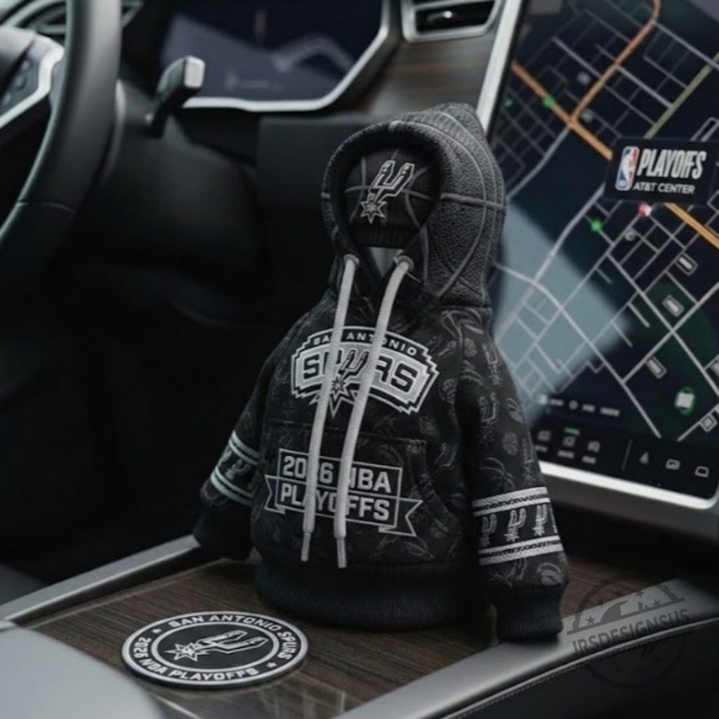San Antonio Spurs 2026 NBA Playoffs Car Gear Shirt Hoodie San Antonio Spurs 2026 NBA Playoffs Car Gear Shirt Hoodie