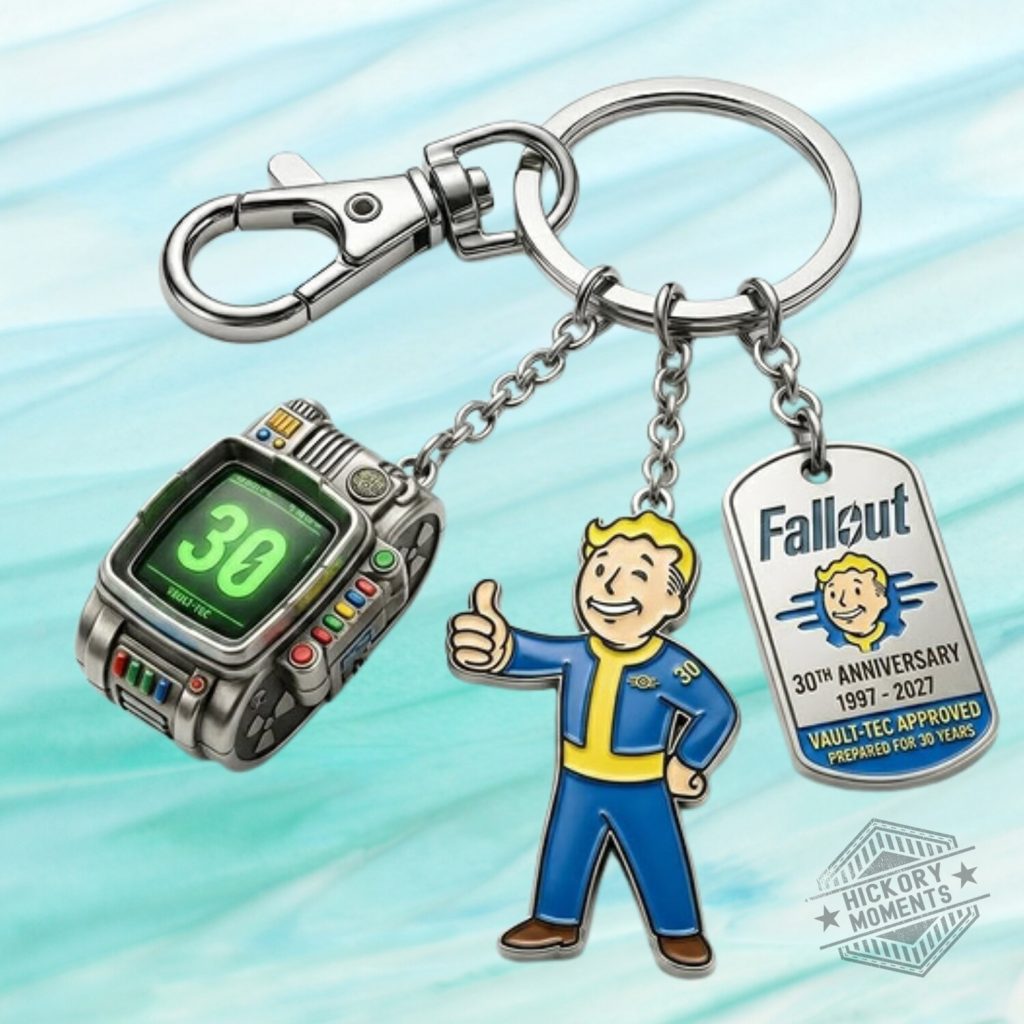Fallout 30th Anniversary Commemorative Keychain Fallout 30th Anniversary Commemorative Keychain