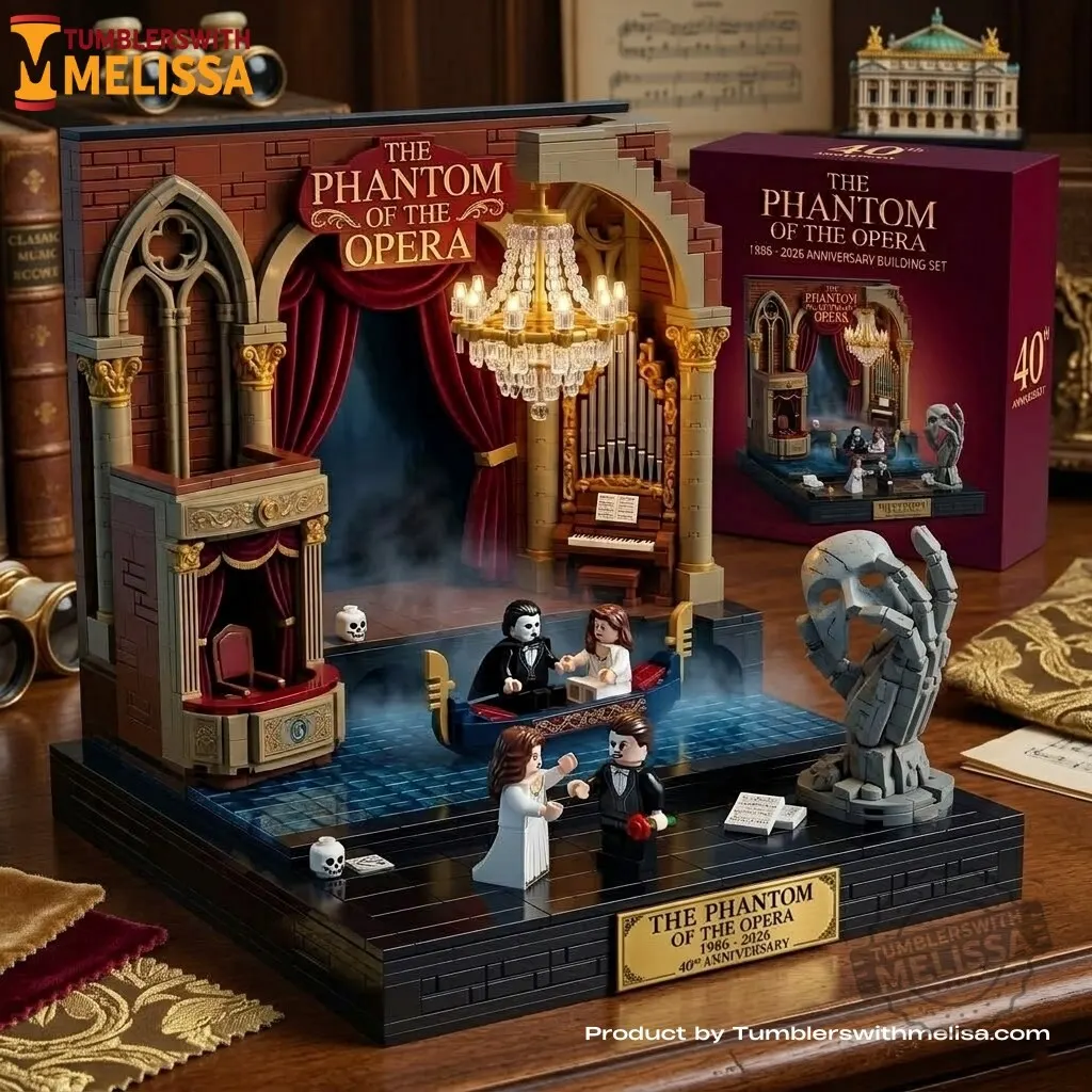 Phantom of the Opera 40th Anniversary Building Block Set Edition