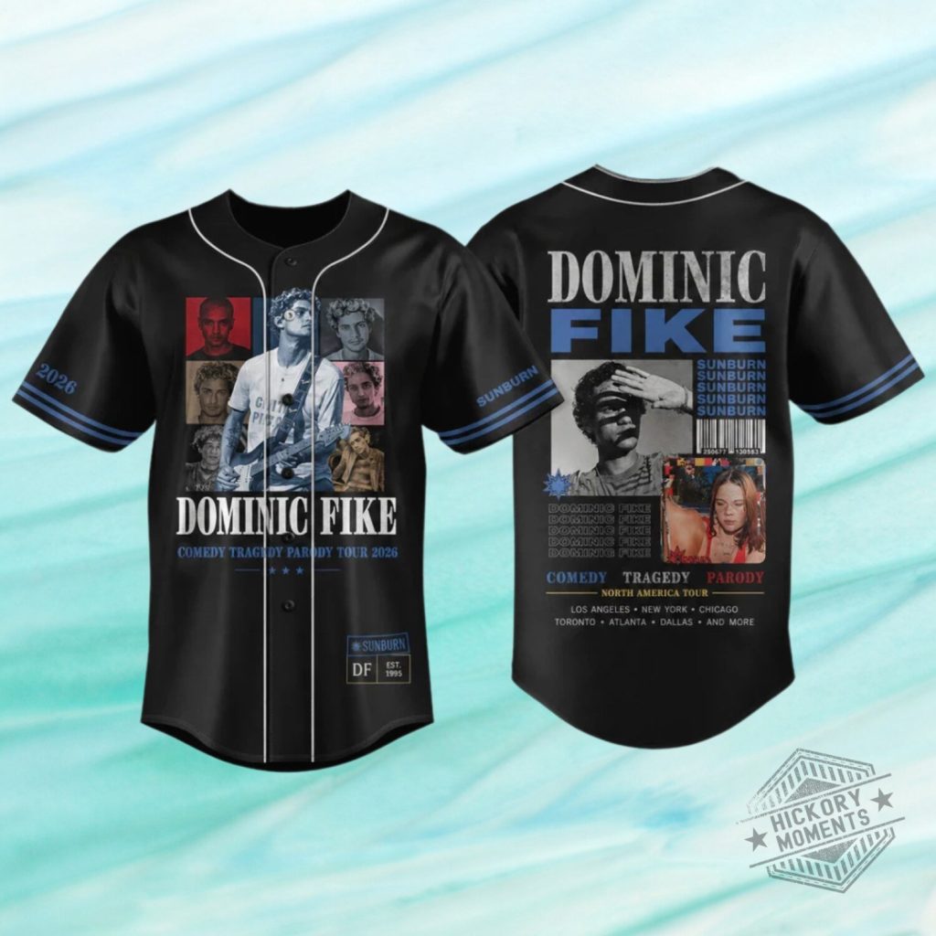 Dominic Fike Comedy Tragedy Parody Tour 2026 For Fan Jersey Dominic Fike Comedy Tragedy Parody Tour 2026 For Fan Jersey