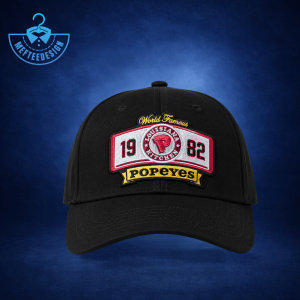 John Cena Farewell Tour Las Vegas TShirt and Popeyes 1982 Black Cap Set Best Gift for WWE Fans 3