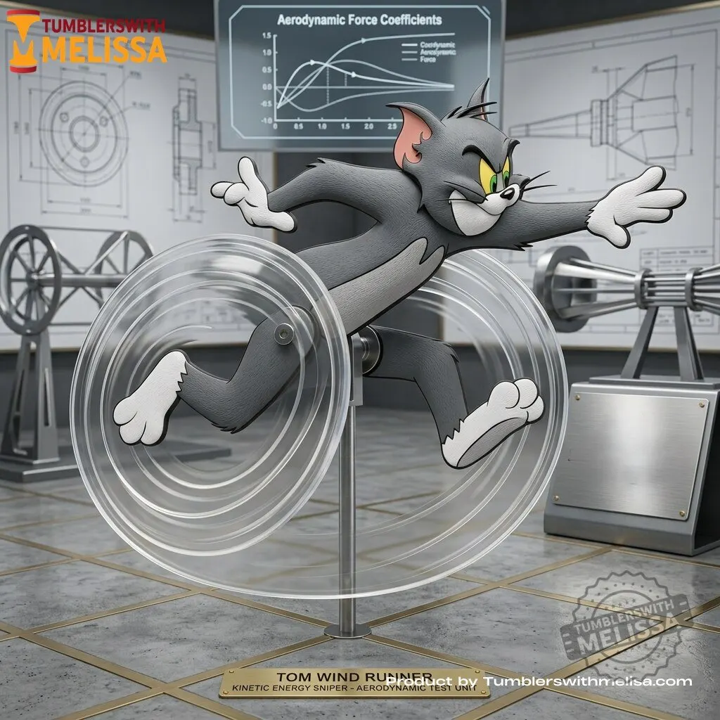 Tom Cat Running Wind Spinner Edition