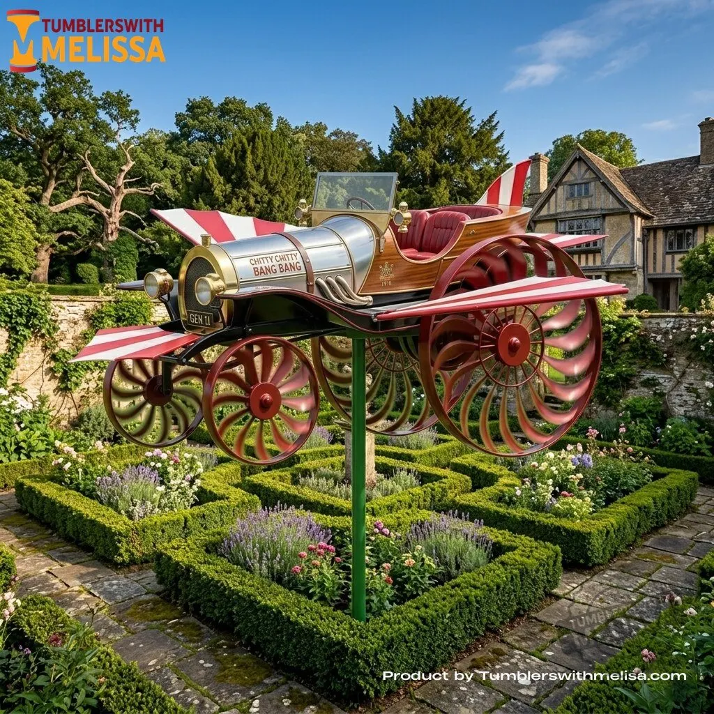 Chitty Chitty Bang Bang Car Garden Wind Spinner Edition