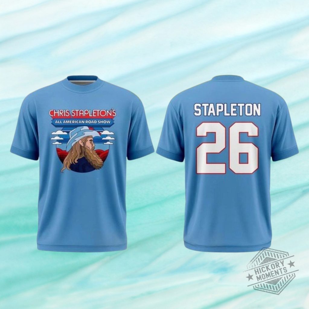 Tennessee Titans Chris Stapleton 2026 American Road Show Shirt Tennessee Titans Chris Stapleton 2026 American Road Show Shirt