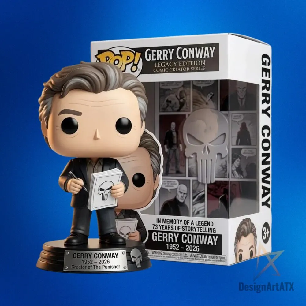 In Memory of a Legend 73 Years of Storytelling Gerry Conway Legacy Edition Figure