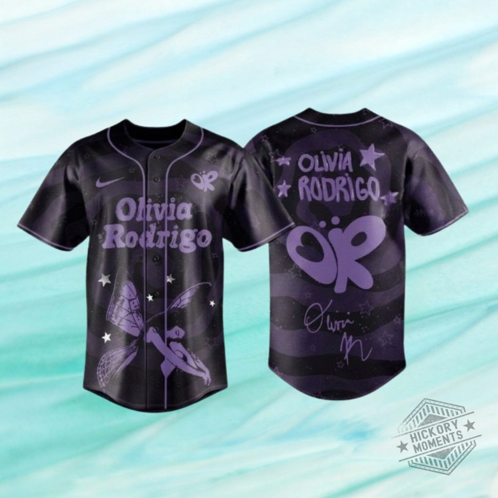 Olivia Rodrigo The Unraveled Tour 2026 Baseball Jersey Olivia Rodrigo The Unraveled Tour 2026 Baseball Jersey
