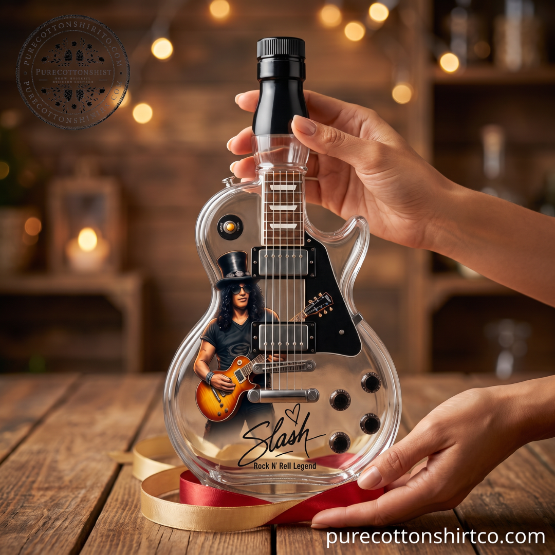 1 Slash Signature Edition Gibson Les Paul Guitar Decanter Whiskey Bottle – Flash Sale — image 2