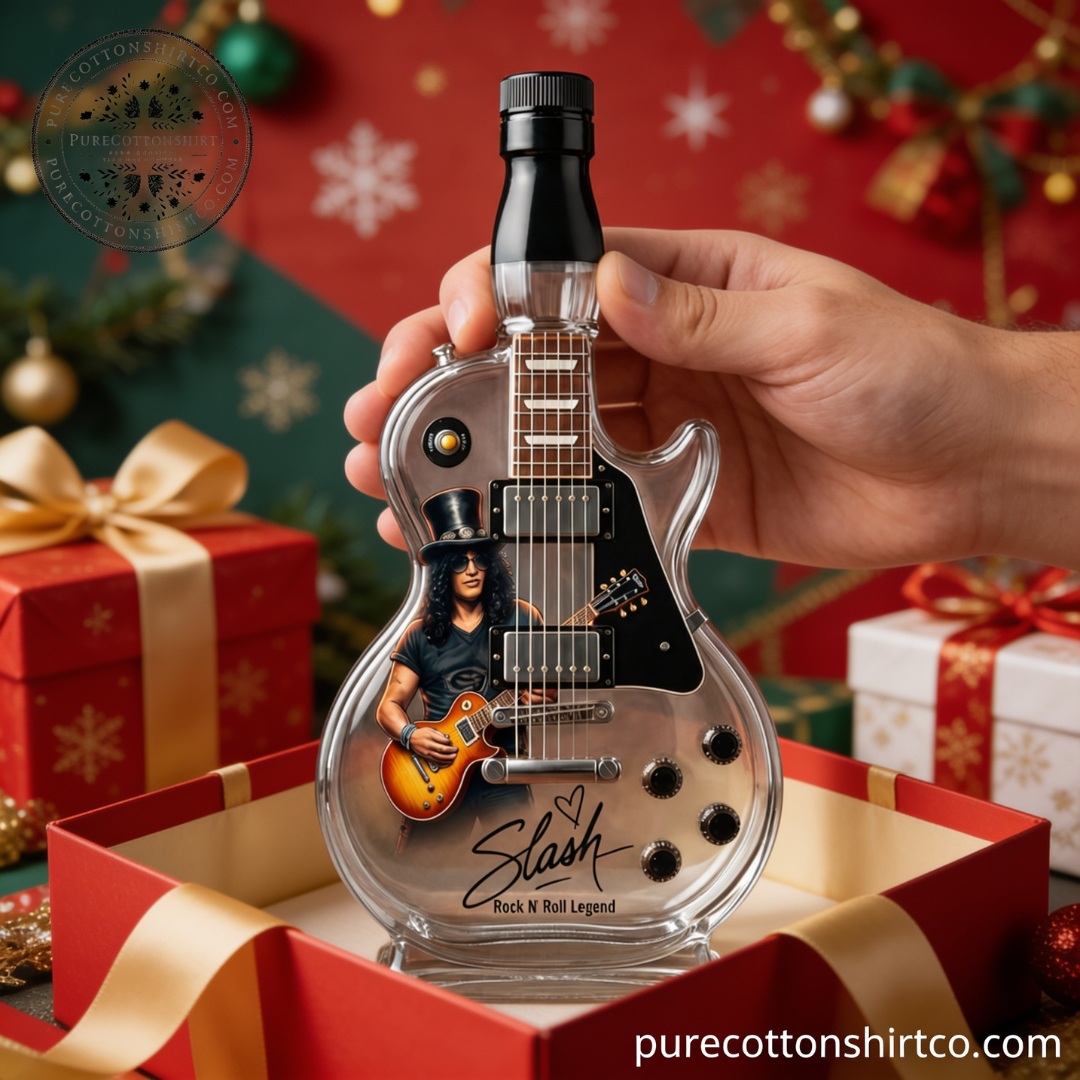 2 Slash Signature Edition Gibson Les Paul Guitar Decanter Whiskey Bottle – Flash Sale — image 3