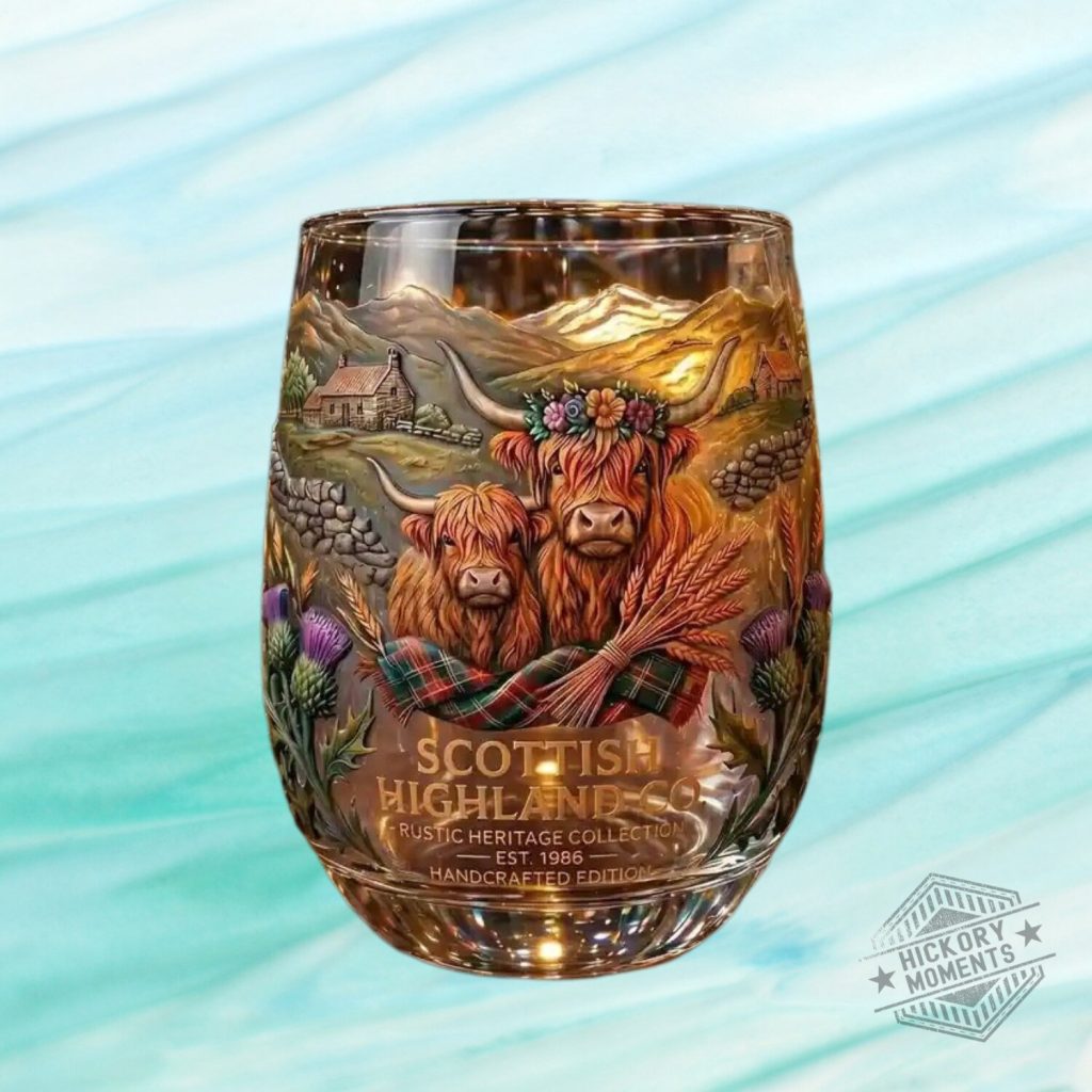 The Highland Cow Legacy Heritage Collecton Glass 2026 Ver 2 The Highland Cow Legacy Heritage Collecton Glass 2026 Ver 2
