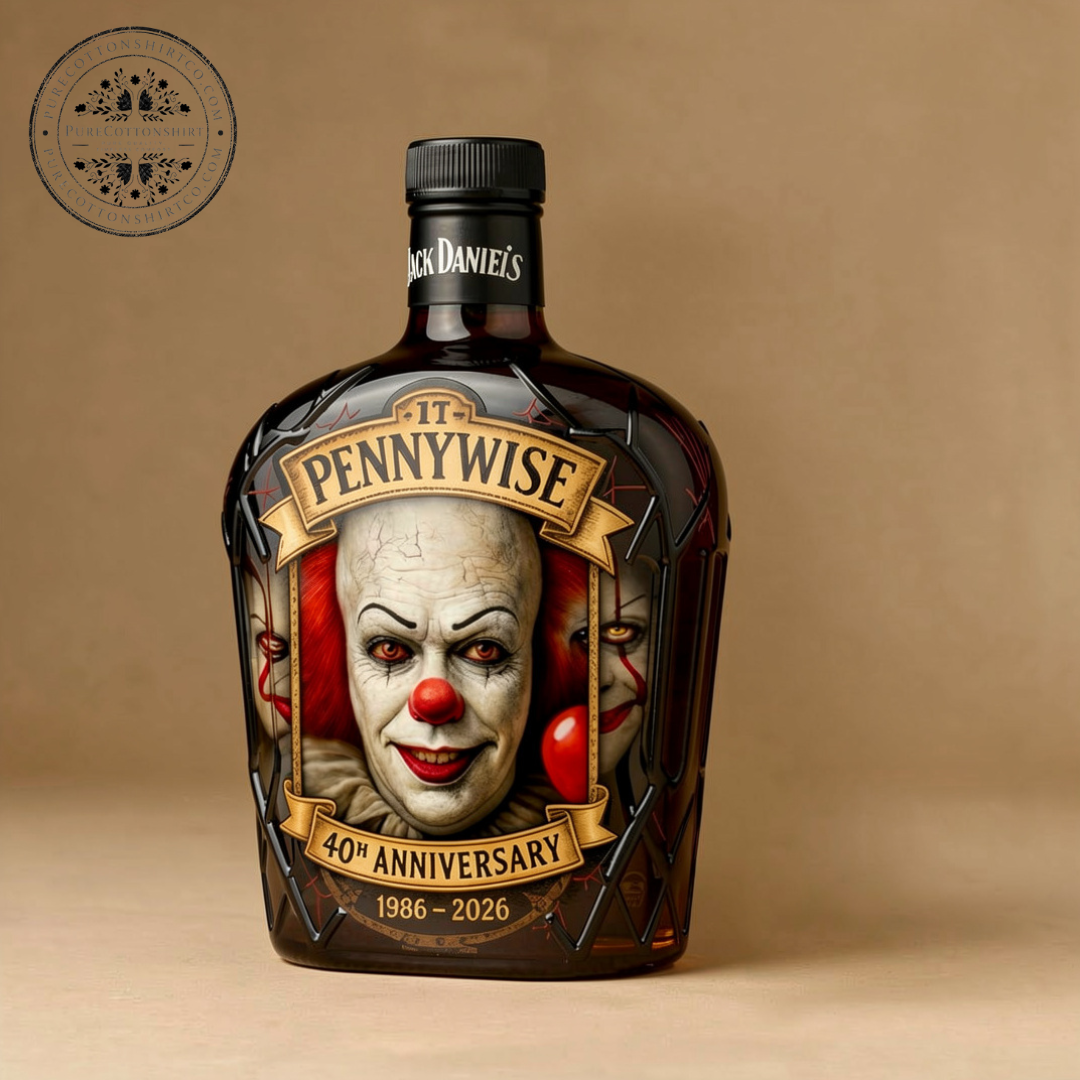 Jack Daniel's Pennywise 40th Anniversary Edition Decanter Whiskey Bottle