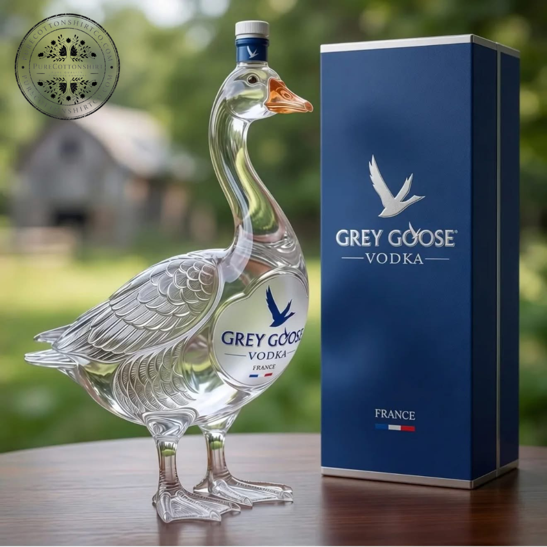 Grey Goose Vodka Limited Edition Goose Shaped Decanter Whiskey Bottle Sale Sale Sale