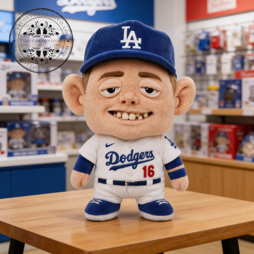 Los Angeles Dodgers Inspired Character Plush