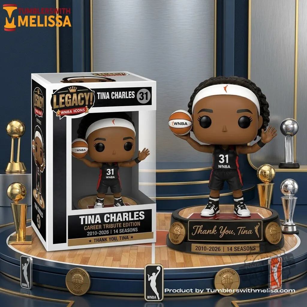 Tina Charles Career Tribute Edition 2010-2026 14 Seasons Thank You Tina Funko Pop Figures Doll