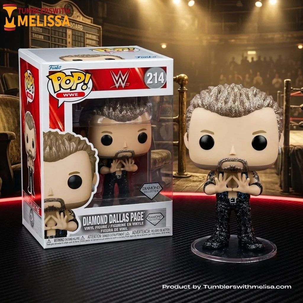 WWE Legend Diamond Dallas Page Funko Pop Figures Doll